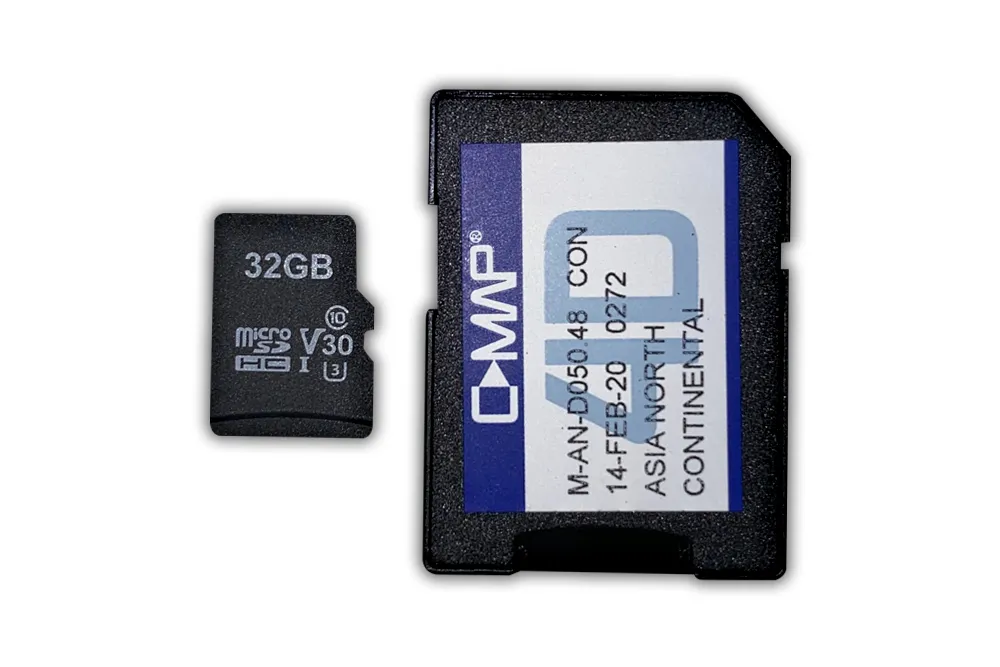 C-MAP 4D(北アジア大陸) miniSDカード 画像③