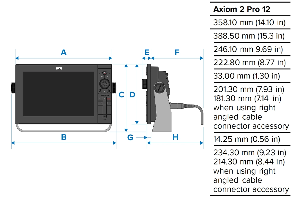 AXIOM 2 PRO 12（12インチ）ブルーソナー内蔵 画像⑤