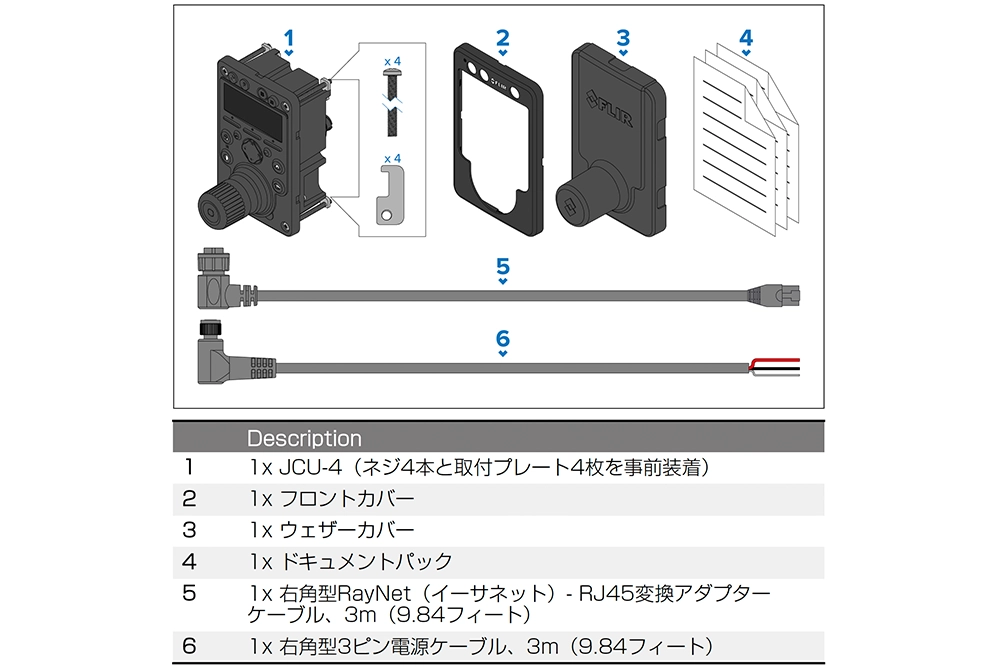 JCU–4(操作キーパッド)  画像③